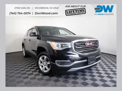 Black 2019 GMC Acadia SLE-1 for sale in Rockbridge, OH