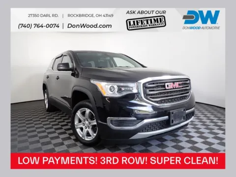 Black 2019 GMC Acadia SLE-1 for sale in Rockbridge, OH