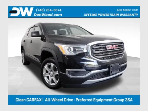 Black 2019 GMC Acadia SLE-1 for sale in Rockbridge, OH