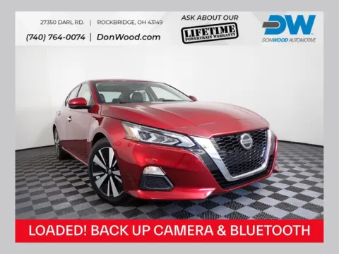 Red 2021 Nissan Altima 2.5 SV for sale in Rockbridge, OH