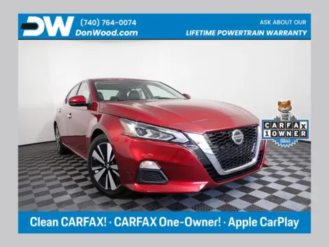 Red 2021 Nissan Altima 2.5 SV for sale in Rockbridge, OH