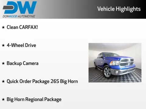 Another view of 2017 Ram 1500 Big Horn for sale in Rockbridge, OH at Don Wood Chrysler Dodge Jeep Ram