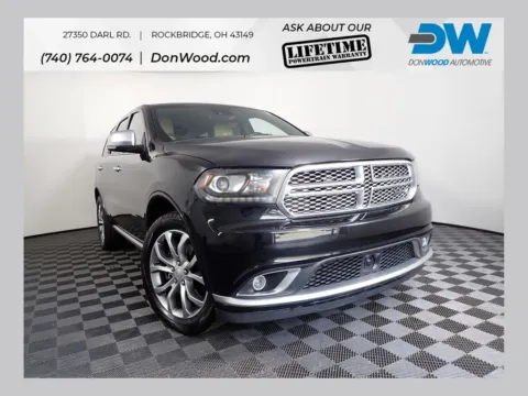 Black 2016 Dodge Durango Citadel for sale in Rockbridge, OH