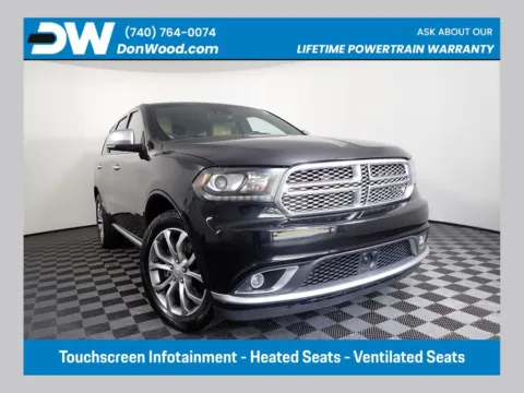 Black 2016 Dodge Durango Citadel for sale in Rockbridge, OH