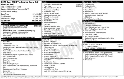 More photos of 2024 Ram 2500 Tradesman at Don Wood Chrysler Dodge Jeep Ram, OH