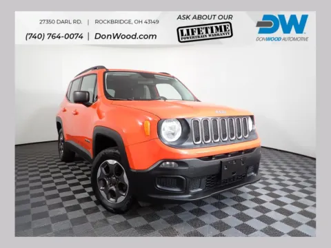 Orange 2017 Jeep Renegade Sport for sale in Rockbridge, OH