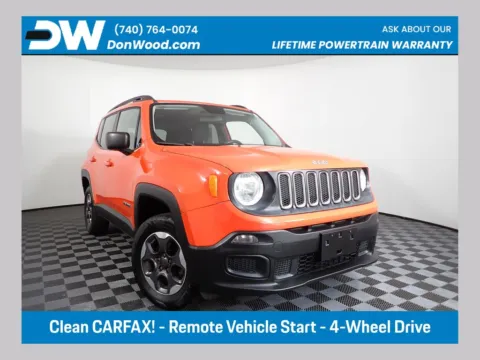 Orange 2017 Jeep Renegade Sport for sale in Rockbridge, OH