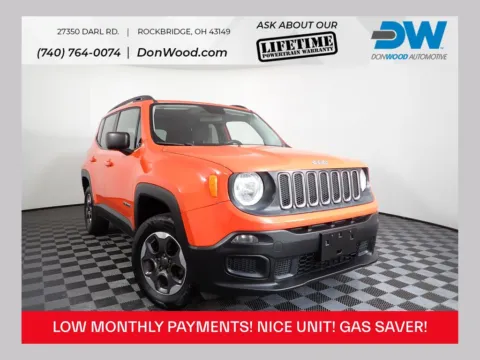 Orange 2017 Jeep Renegade Sport for sale in Rockbridge, OH