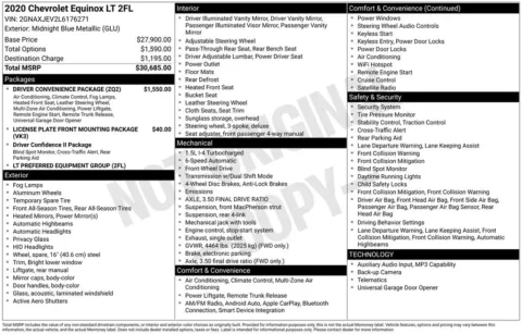More photos of 2020 Chevrolet Equinox LT at Don Wood Chrysler Dodge Jeep Ram, OH
