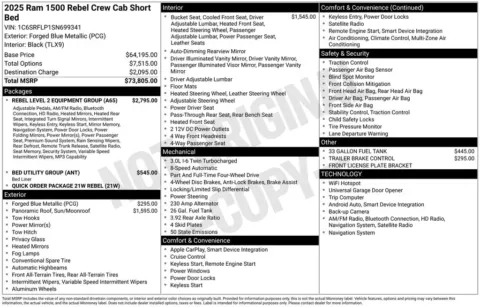 More photos of 2025 Ram 1500 Rebel at Don Wood Chrysler Dodge Jeep Ram, OH