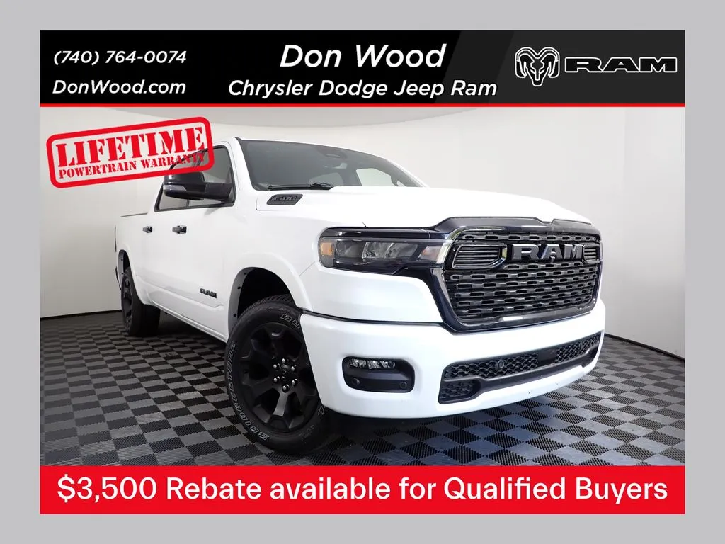 White 2026 Ram 1500 Big Horn/Lone Star for sale in Rockbridge, OH