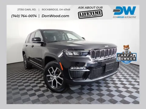 Black 2023 Jeep Grand Cherokee Limited for sale in Rockbridge, OH