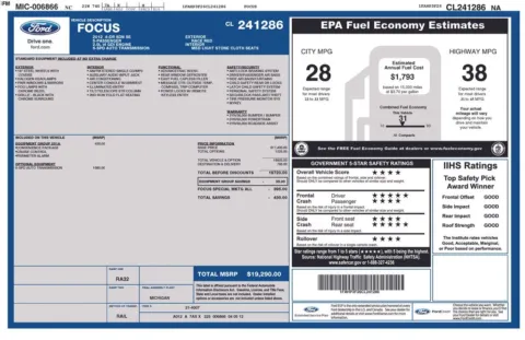 Another view of 2012 Ford Focus SE for sale in Rockbridge, OH at Don Wood Chrysler Dodge Jeep Ram