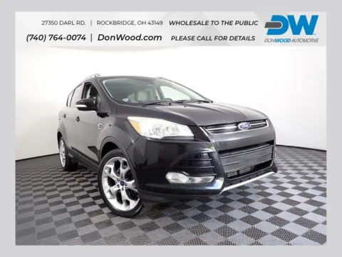 Black 2015 Ford Escape Titanium for sale in Rockbridge, OH