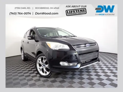 Black 2015 Ford Escape Titanium for sale in Rockbridge, OH