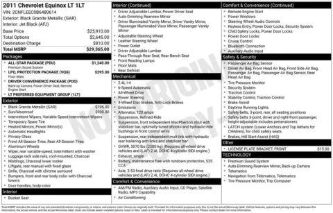 More photos of 2011 Chevrolet Equinox LT at Don Wood Chrysler Dodge Jeep Ram, OH