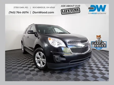 Black 2011 Chevrolet Equinox LT for sale in Rockbridge, OH