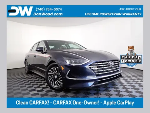 Blue 2020 Hyundai Sonata Hybrid Limited for sale in Rockbridge, OH