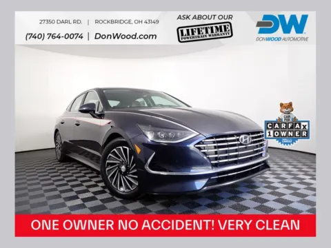 Blue 2020 Hyundai Sonata Hybrid Limited for sale in Rockbridge, OH