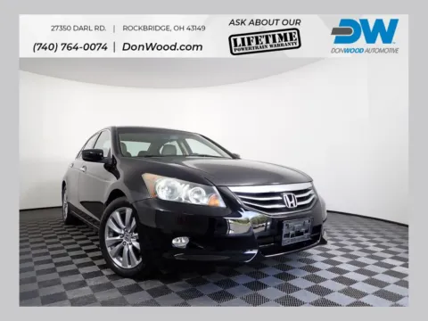 Black 2011 Honda Accord EX-L for sale in Rockbridge, OH