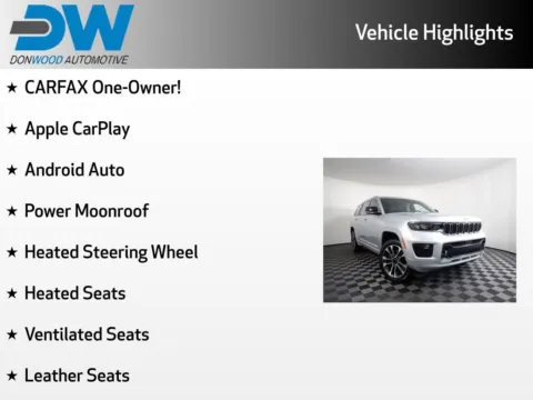 Another view of 2023 Jeep Grand Cherokee L Overland for sale in Rockbridge, OH at Don Wood Chrysler Dodge Jeep Ram