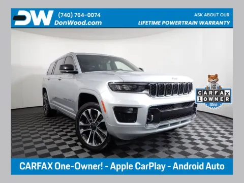 Silver 2023 Jeep Grand Cherokee L Overland for sale in Rockbridge, OH