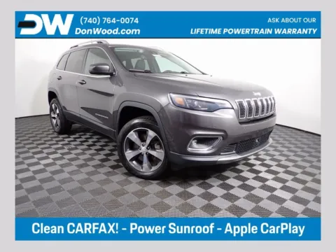 Gray 2019 Jeep Cherokee Limited for sale in Rockbridge, OH