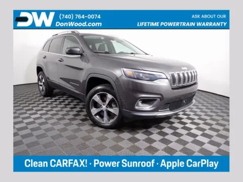 Gray 2019 Jeep Cherokee Limited for sale in Rockbridge, OH