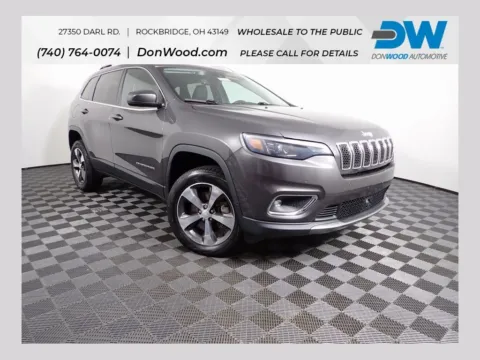 Gray 2019 Jeep Cherokee Limited for sale in Rockbridge, OH