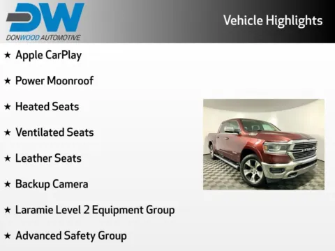 Another view of 2019 Ram 1500 Laramie for sale in Rockbridge, OH at Don Wood Chrysler Dodge Jeep Ram