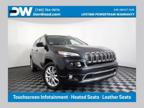 Black 2014 Jeep Cherokee Limited for sale in Rockbridge, OH