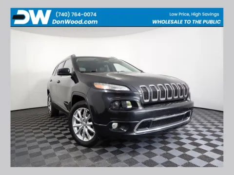 Black 2014 Jeep Cherokee Limited for sale in Rockbridge, OH