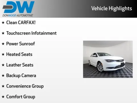 Another view of 2015 Chrysler 200 Limited for sale in Rockbridge, OH at Don Wood Chrysler Dodge Jeep Ram