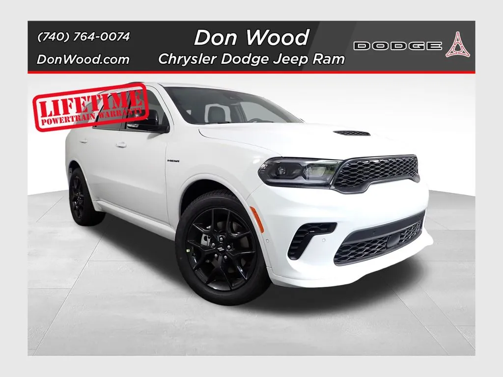 White 2026 Dodge Durango GT Plus HEMI V8 for sale in Rockbridge, OH