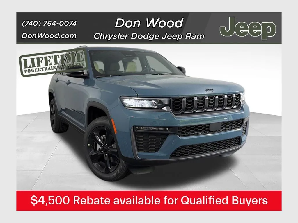 Blue 2026 Jeep Grand Cherokee Limited for sale in Rockbridge, OH