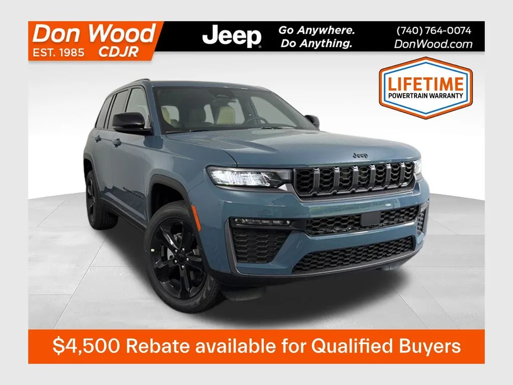 Blue 2026 Jeep Grand Cherokee Limited for sale in Rockbridge, OH