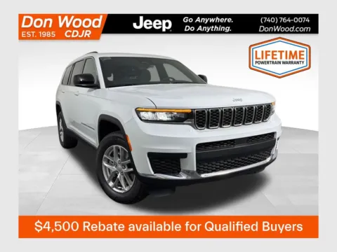 White 2026 Jeep Grand Cherokee L Laredo X for sale in Rockbridge, OH