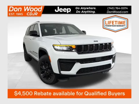White 2026 Jeep Grand Cherokee L Altitude for sale in Rockbridge, OH