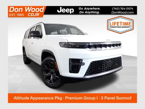 White 2026 Jeep Grand Wagoneer L Limited Altitude for sale in Rockbridge, OH