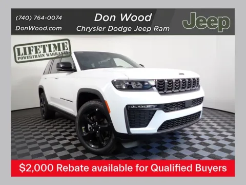White 2026 Jeep Grand Cherokee Limited for sale in Rockbridge, OH