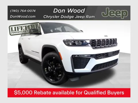 White 2026 Jeep Grand Cherokee Limited for sale in Rockbridge, OH