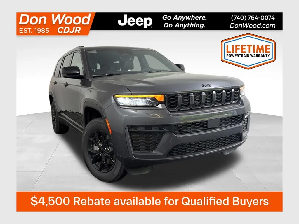 Gray 2026 Jeep Grand Cherokee L Altitude for sale in Rockbridge, OH