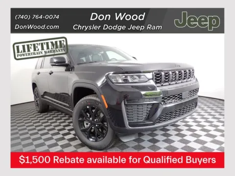 Black 2026 Jeep Grand Cherokee L Laredo for sale in Rockbridge, OH