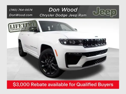 White 2026 Jeep Grand Cherokee Limited Reserve for sale in Rockbridge, OH
