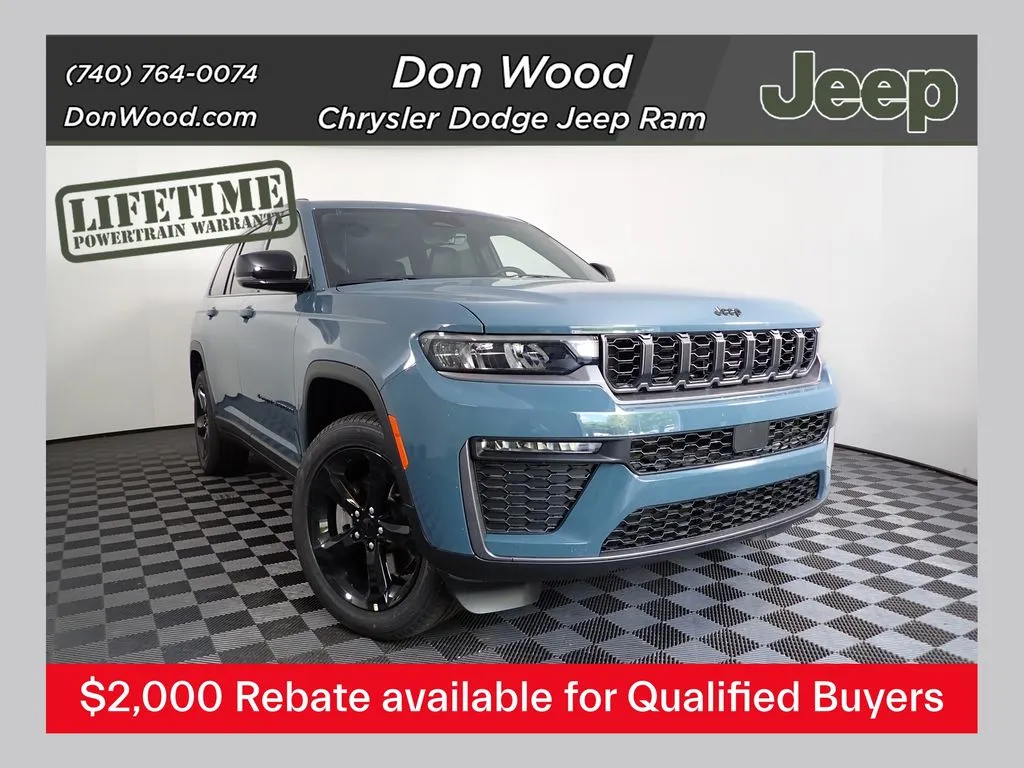 Blue 2026 Jeep Grand Cherokee L Limited for sale in Rockbridge, OH