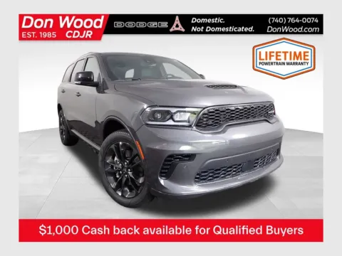 Gray 2026 Dodge Durango GT Plus for sale in Rockbridge, OH