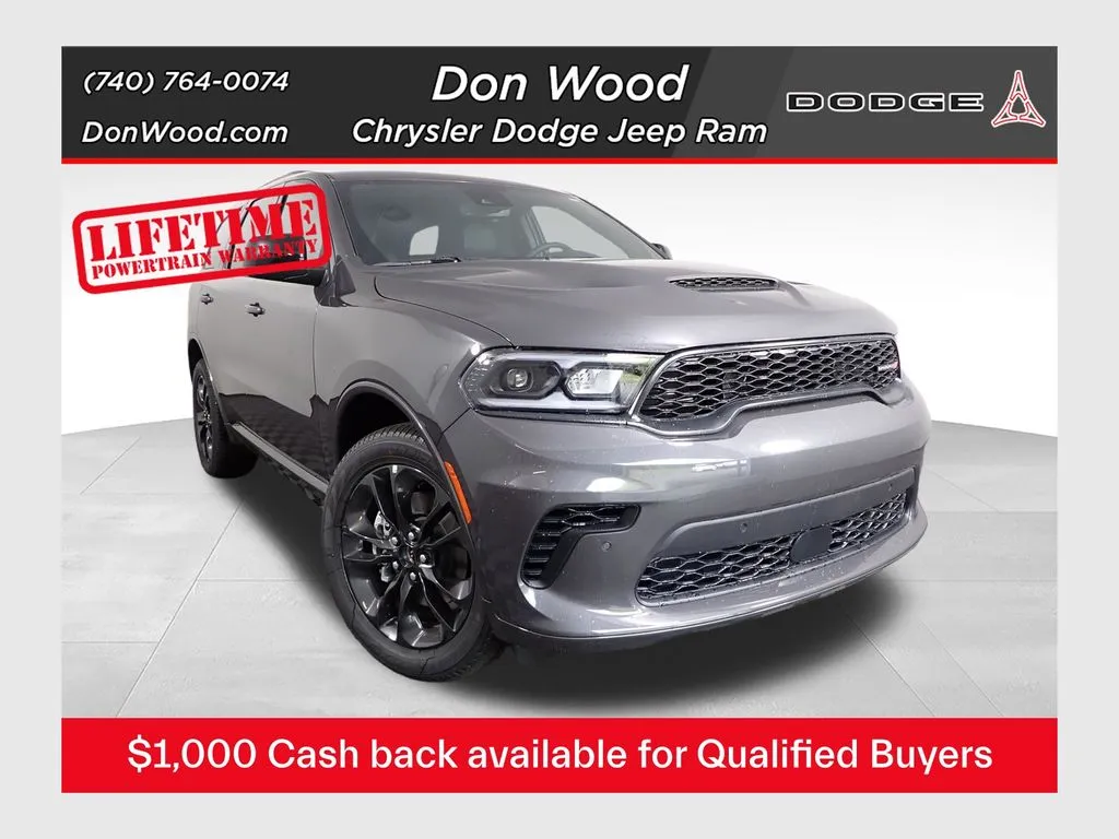 Gray 2026 Dodge Durango GT Plus for sale in Rockbridge, OH