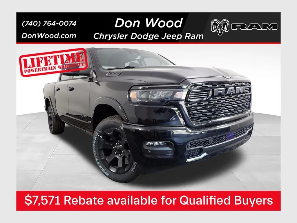 Black 2026 Ram 1500 Big Horn/Lone Star for sale in Rockbridge, OH