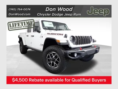 White 2026 Jeep Gladiator Rubicon X for sale in Rockbridge, OH