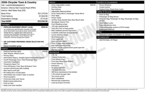 Another view of 2006 Chrysler Town & Country for sale in Rockbridge, OH at Don Wood Chrysler Dodge Jeep Ram